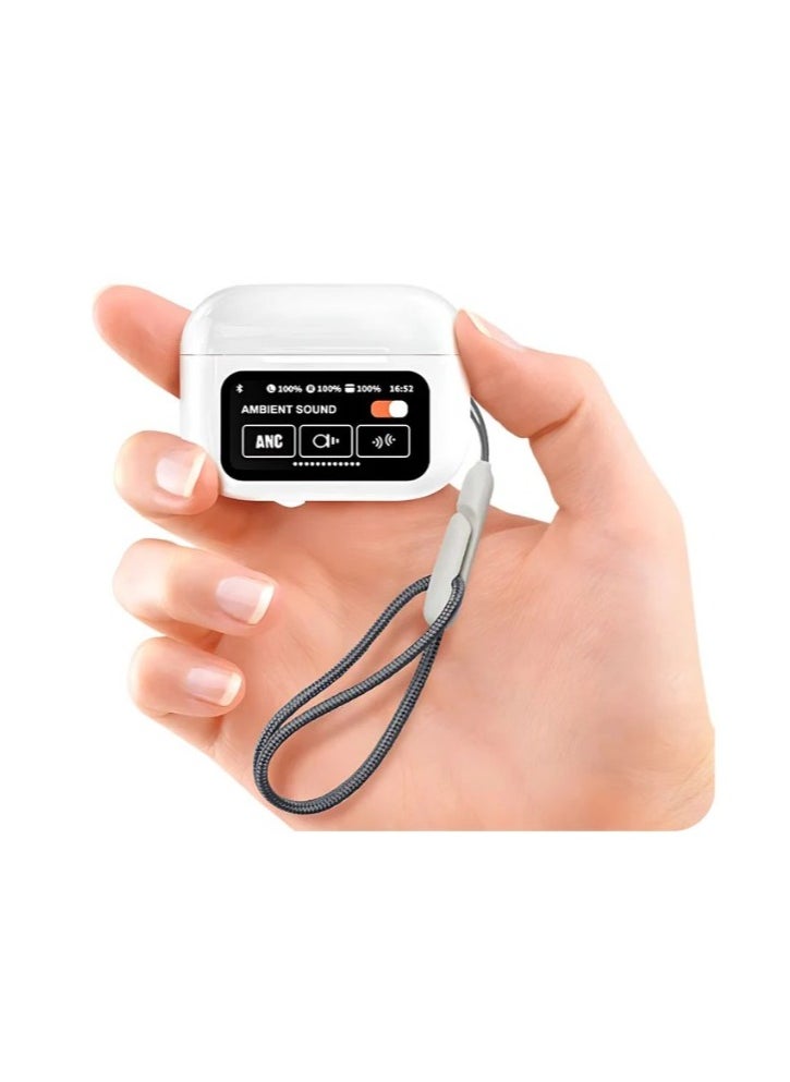 MMG - Truly Wireless Earbuds with built-in LCD Touchscreen ANC, ENC, Music & Camera Control - Image 1