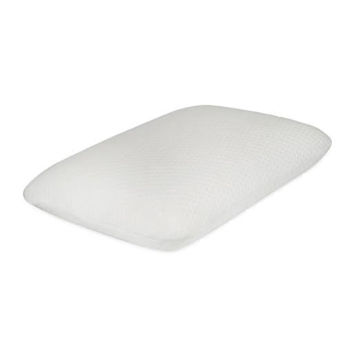 Dormyo Feather Memory Foam Orthopedic King Size Pillow with Premium Washable 400 GSM Cover and 200 GSM Inner Cover (22 * 13.5 * 4 inch) (Feather Pack of 1) - Image 1