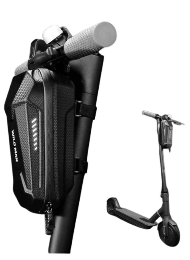 AERO - Electric Scooter Front Hanging Storage Bag, waterproof, Large Capacity, 3L, Black - Image 1