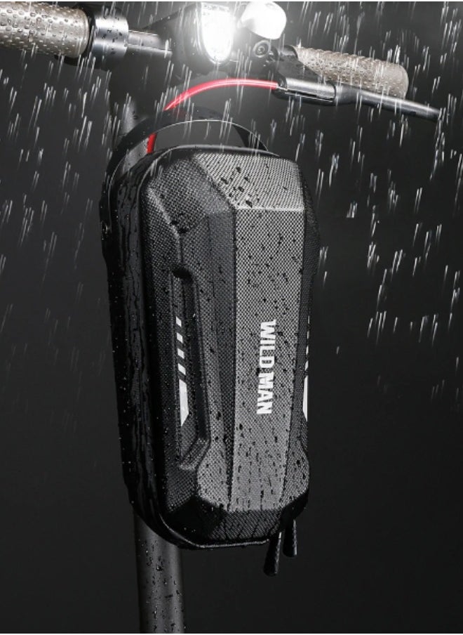 AERO - Electric Scooter Front Hanging Storage Bag, waterproof, Large Capacity, 3L, Black - Image 1