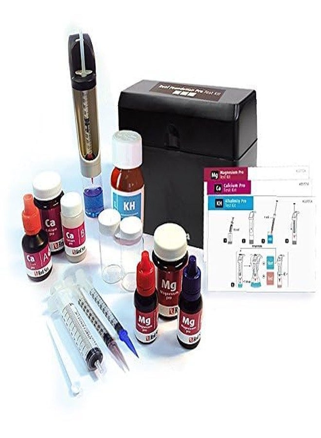 Red Sea Reef Foundation Pro Test Kit - Accurate Calcium, Alkalinity & Magnesium Testing for Saltwater Aquariums - 75 Tests, Easy-to-Use - Image 2