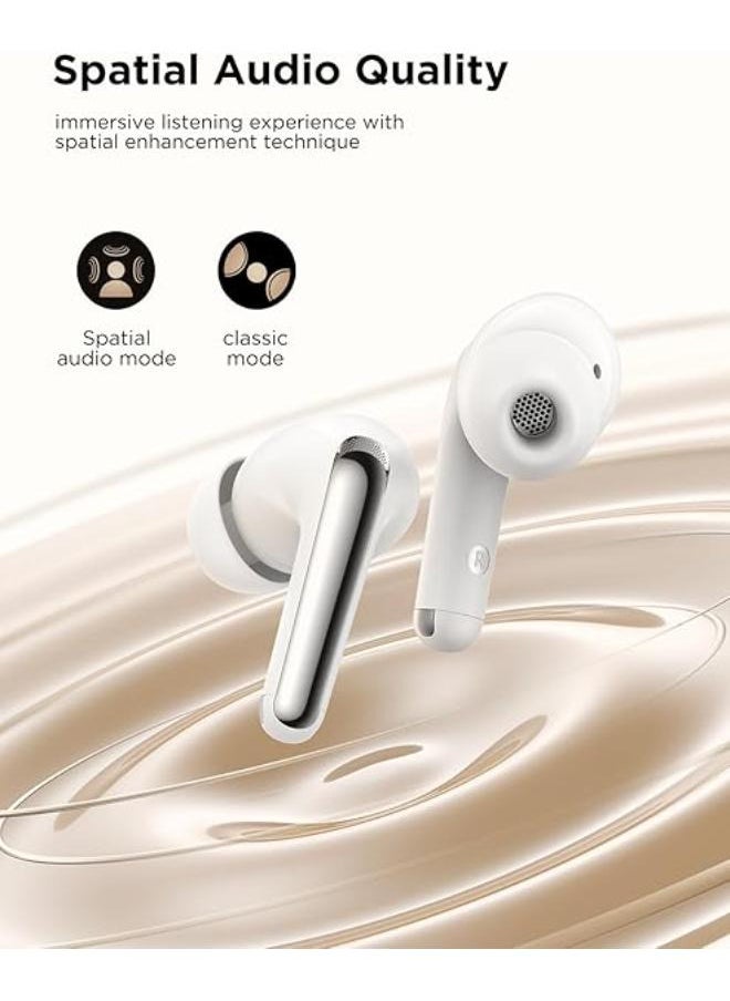 ماركة غير محددة سماعات أذن Joyroom JR-FN1 True Wireless ANC/ENC، بيضاء بضمان Agent Trust  - Image 2