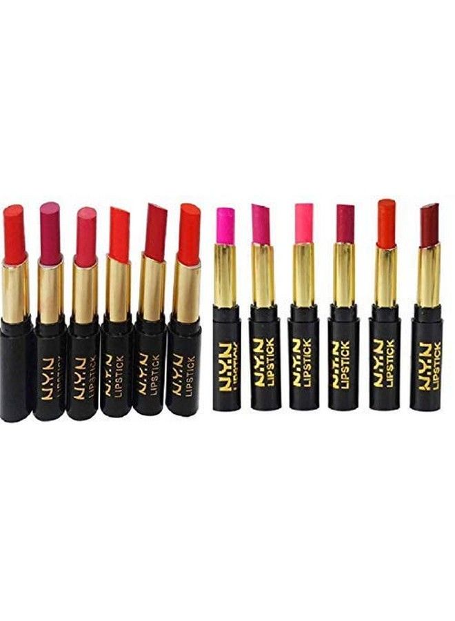 NYN Matte Lipstick Matte Finish Multicolor - Image 2