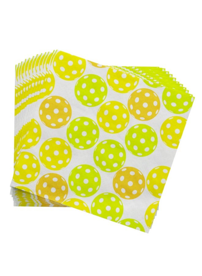 Blue Orchards Pickleball Party Plates And Napkins (52 Pieces For 16 Guests) - Pickleball Party Decorations Sports Themed Birthday Baby Shower Disposable Paper Plates And Napkins - Image 5