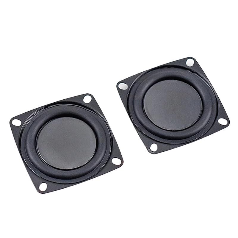CCeCCe 2 Pack 4 Inch Woofer Vibrating Membrane Iron Rubber Vibration Diaphragm Plate Replacement Passive Radiator Film for Bass Speaker Subwoofer Loudspeaker Audio DIY Repair - Image 4