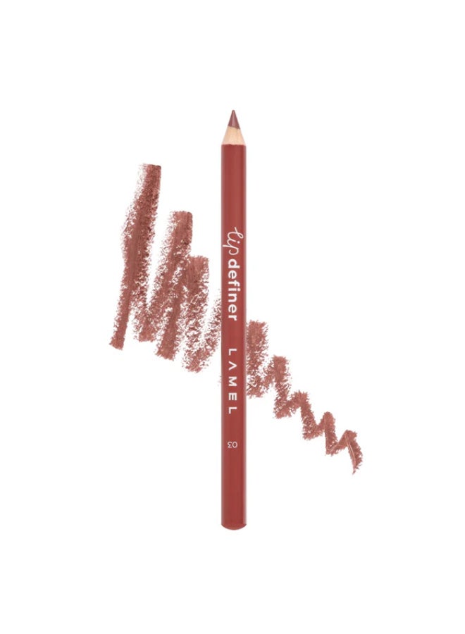 لاميل Wooden Pencil Lip Definer №403 Nude - Image 1