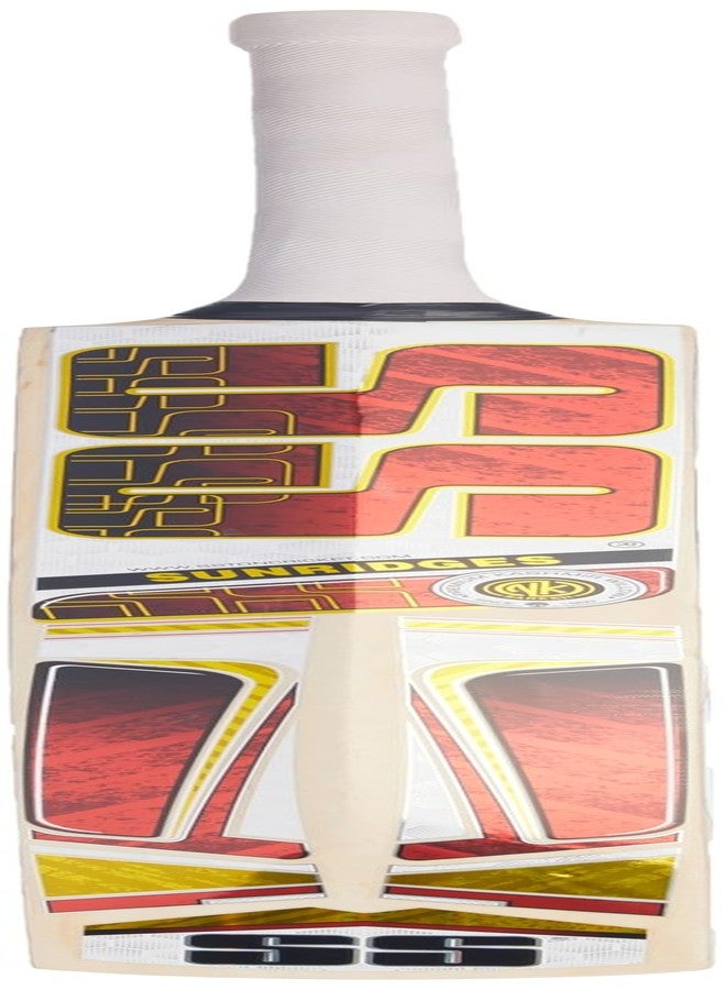 SS Master KW Size-5 Bat, 900 Grams, Lightweight for Youths, Durable Willow for Tennis Ball, Strong Grip, Shock Absorption, Best for Cricket Practice - Image 2
