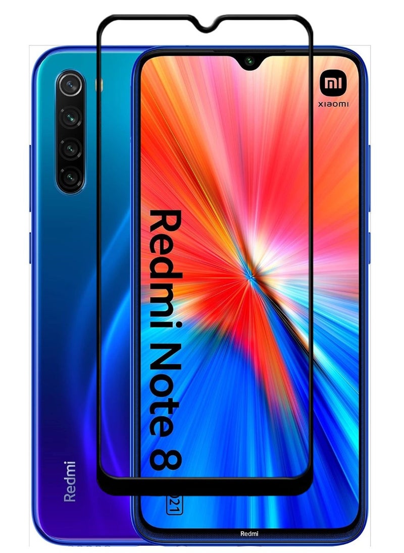 ACLIX Antistatic ESD Dustproof Premium Quality High Definition Tempered Glass Screen Protector Designed For Xiaomi Redmi Note 8 - Image 1
