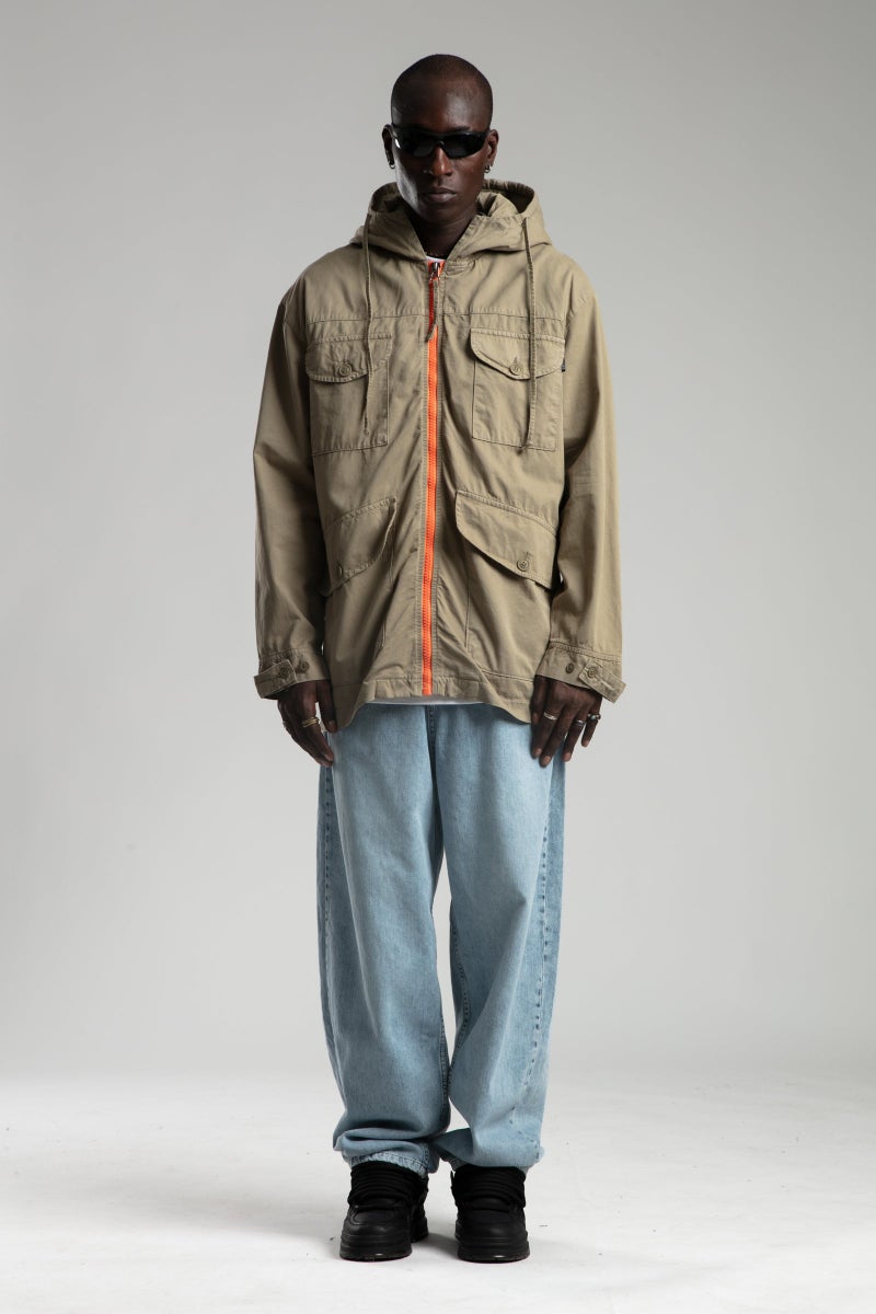 Catch Multi-Pocket Hooded Jacket - Image 1