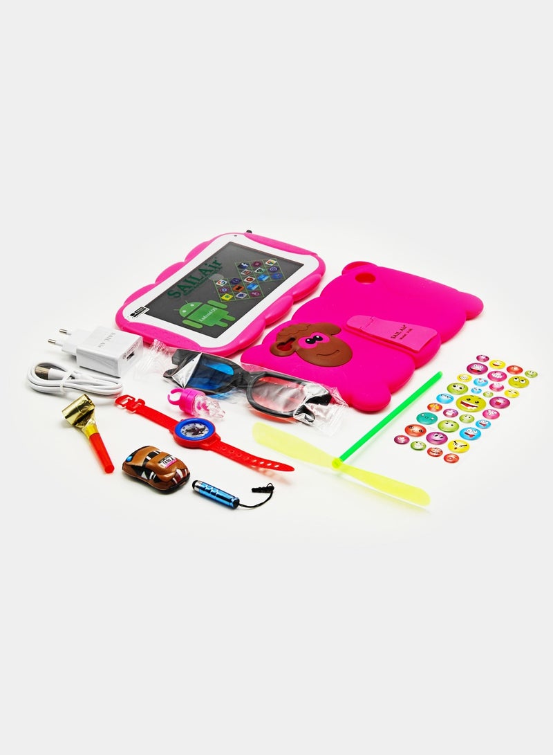 Android Kids Tablet Bluetooth WiFi Parental Control GMS Shockproof Case multiple Pre-Installed apps - Image 1