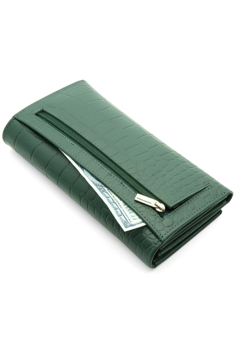 CHASE PLUS Leather Ladies Wallet - Image 4