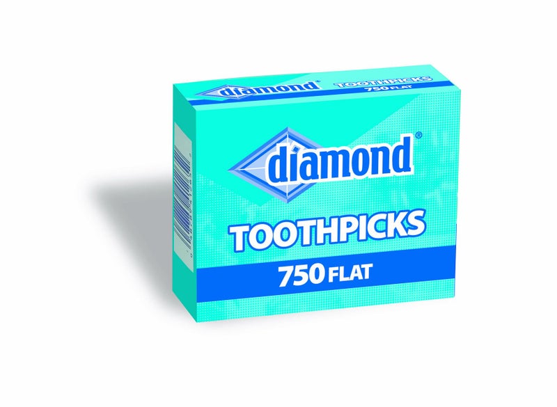 Diamond Flat Toothpicks 750ct - Image 3