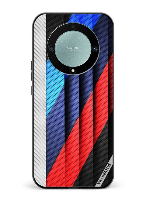 Protective Case Cover For Honor X9b Abstract Design Multicolour