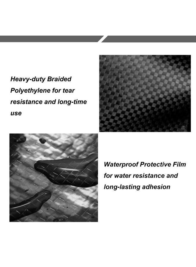 PlusRoc RV Underbelly Material RV Underbelly Tape Waterproof Flex Belly Tape with Permanent Sealing Adhesive for Mobile Home, Camper Travel Trailer, Tear Repair Patch(7.87'' x 50') - Image 3