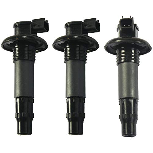 MOCW 3 Pcs Ignition Coil Stick Fit for SeaDoo GTX RXT RXP GTI GTS GTR Wake 130 155 185 215 255 260 HP ALL 4-TEC Models 420664020 - Image 1