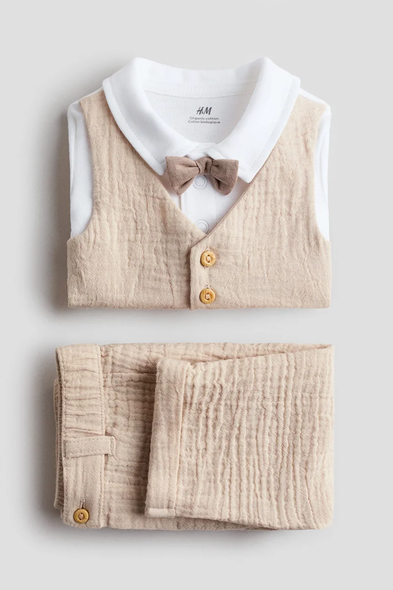 اتش اند ام طقم أنيق من قطعتين