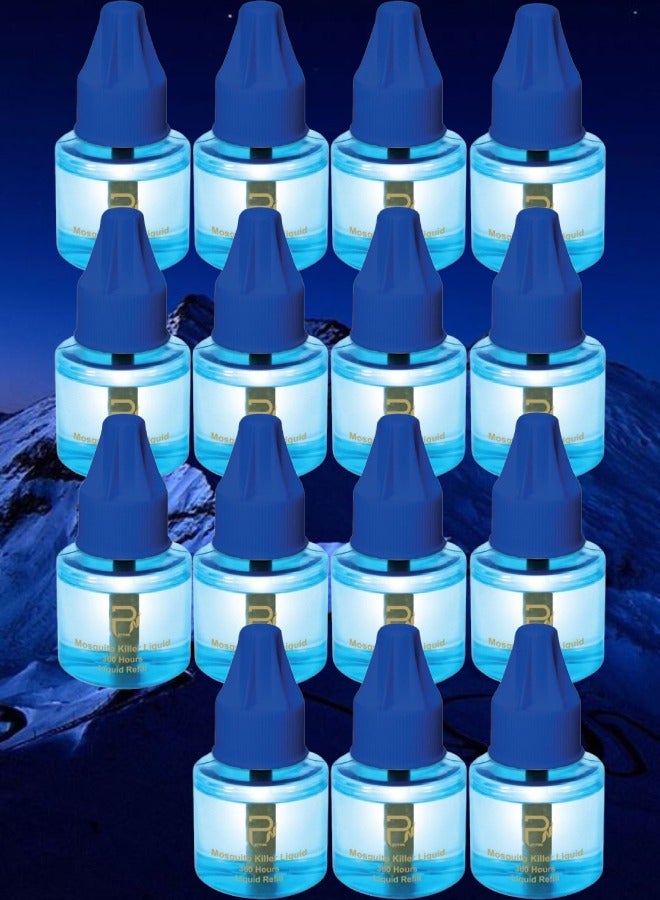 PYRON 15 Pieces Mosquito Repelling Liquid Lasts 1080 Hours With Beautiful Perfume Smell 45ml - Image 1