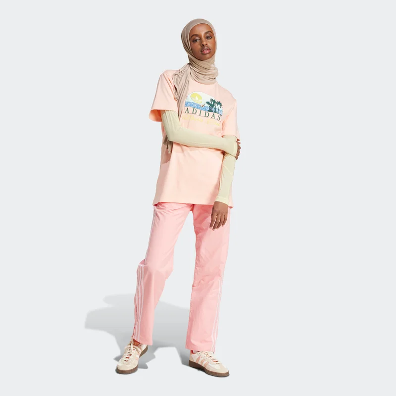 adidas Originals Trefoil Series Island Club Loose T-Shirt