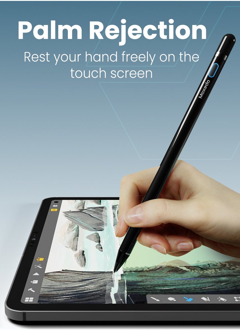 Moxedo - Moxedo Touch Pixel Pen Universal Active Stylus Pen Capacitive Rechargeable Compatible for iPad/Pro/Air/Mini/iPhone/Samsung/Lenovo/IOS/Android and other - Image 1