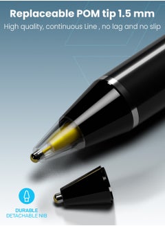 Moxedo Moxedo Touch Pixel Pen Universal Active Stylus Pen Capacitive Rechargeable Compatible for iPad/Pro/Air/Mini/iPhone/Samsung/Lenovo/IOS/Android and other  - Image 3