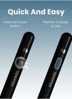 Moxedo Moxedo Touch Pixel Pen Universal Active Stylus Pen Capacitive Rechargeable Compatible for iPad/Pro/Air/Mini/iPhone/Samsung/Lenovo/IOS/Android and other  - Image 4