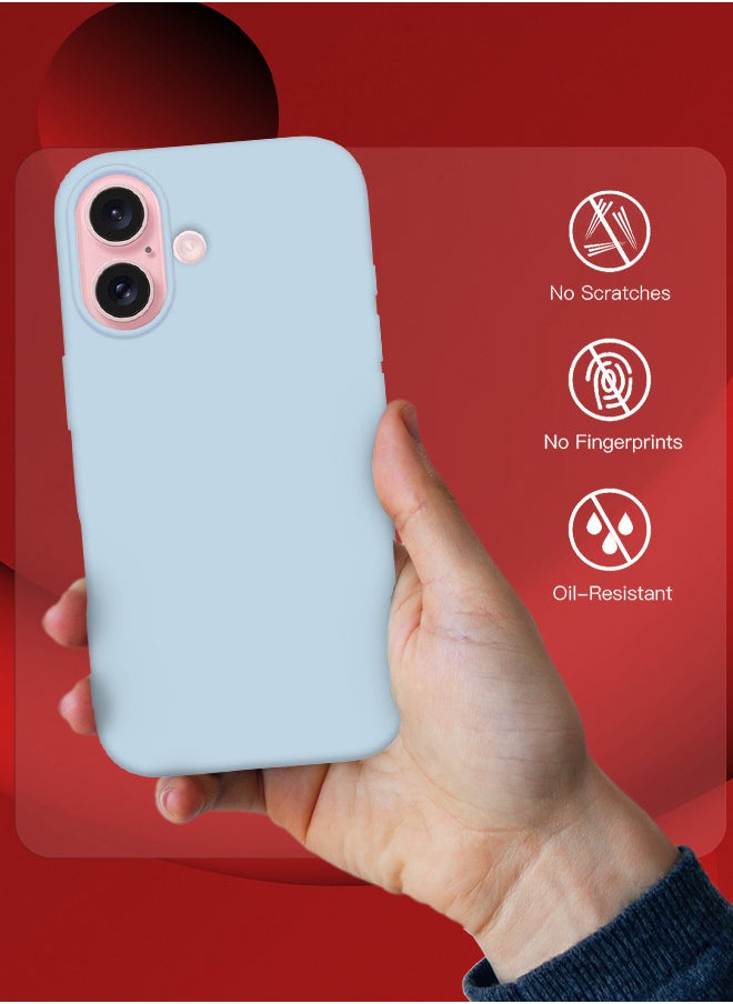 CATANES (for iPhone 16) 2 Pack Case and Screen Protector, Slim Silicone Case, Full Covered Anti Scratch Shockproof Protective Cover  - Image 5