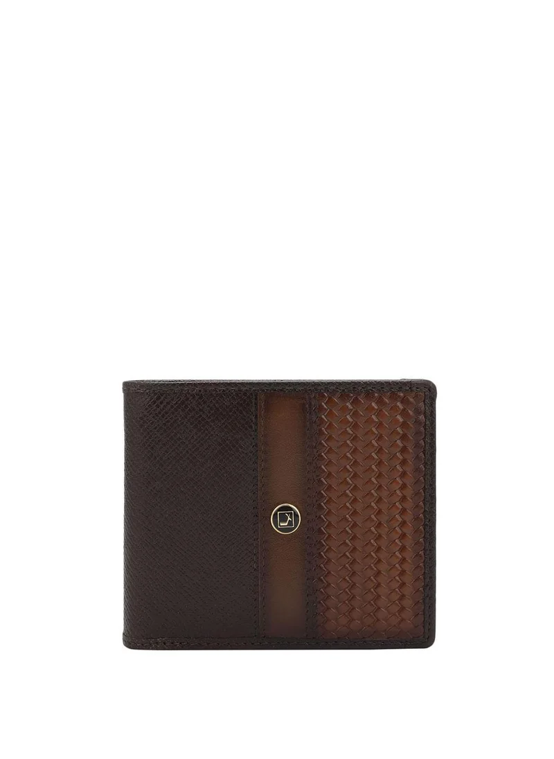 دا ميلانو Genuine Leather Brown Mens Wallet