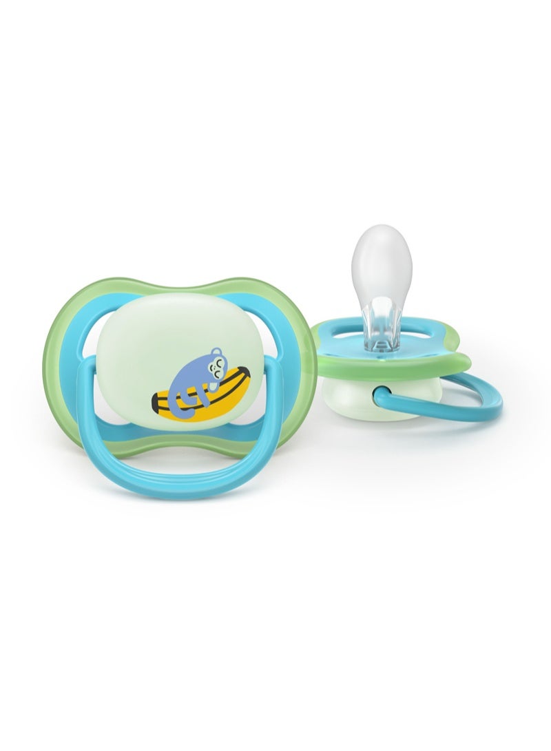 Philips Avent Ultra Air Nighttime Pacifier, 6-18 Months, 2 Pack - Image 4