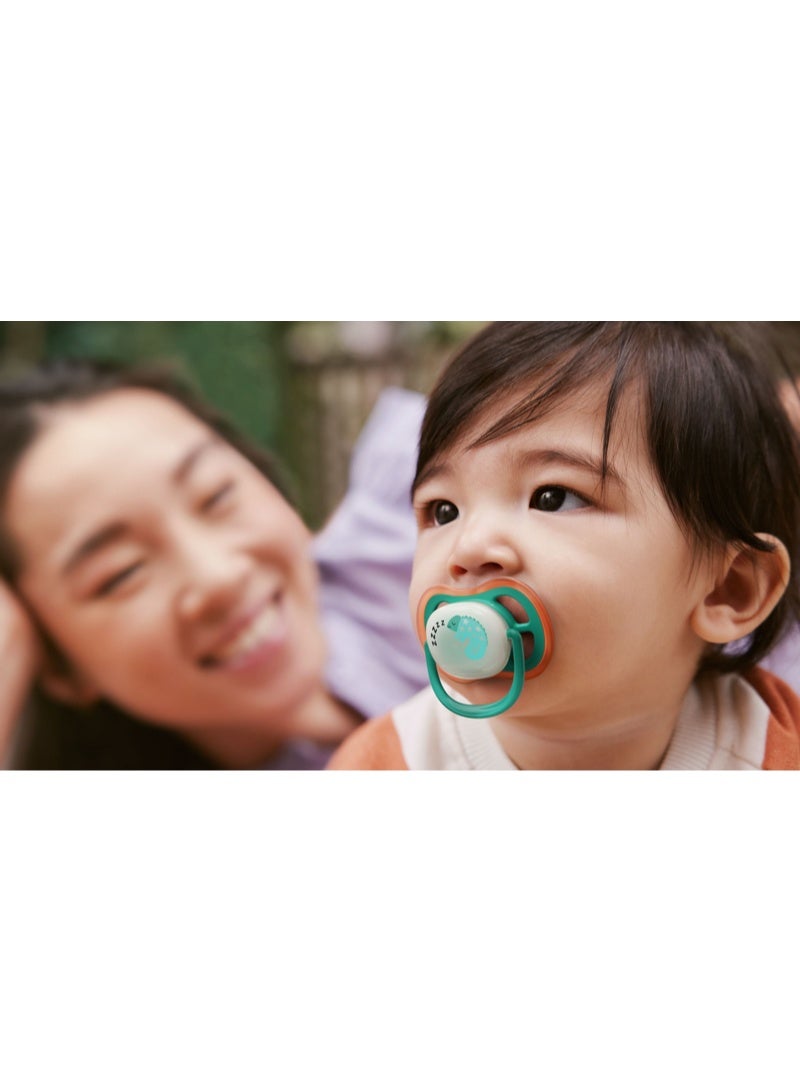 Philips Avent Ultra Air Nighttime Pacifier, 6-18 Months, 2 Pack - Image 5