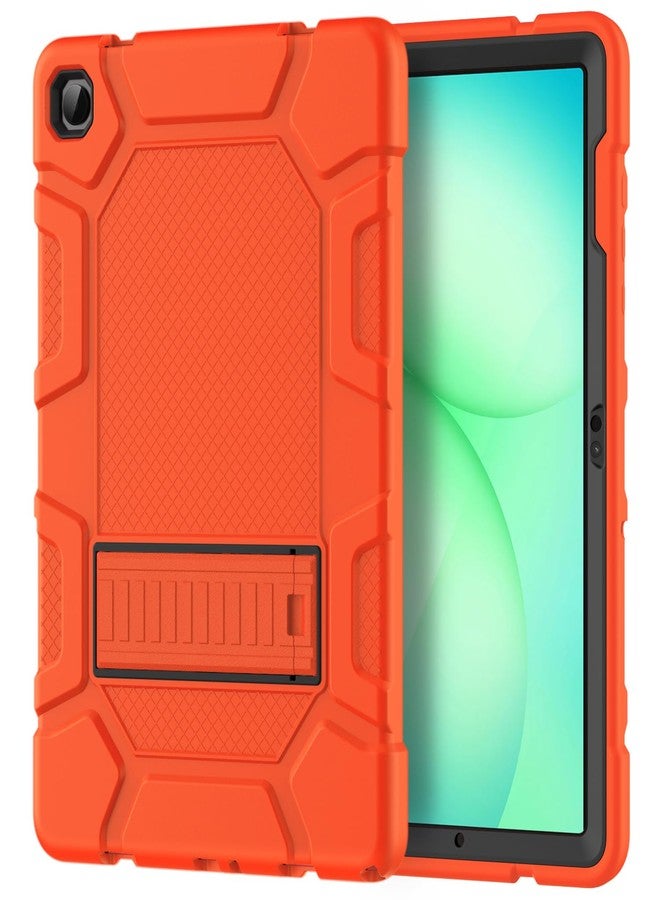 Azzsy Case for Samsung Galaxy Tab A9+/A9 Plus 11” 2024 Model (SM-X210/X216/X218), Heavy Duty Shockproof Rugged High Impact Protective Case, Orange - Image 1