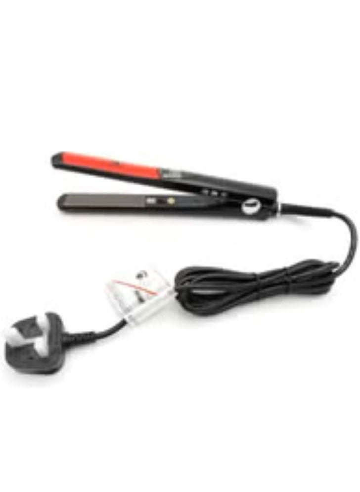 Hoopoe Digital Titanium Flat iron Black and red - Image 3