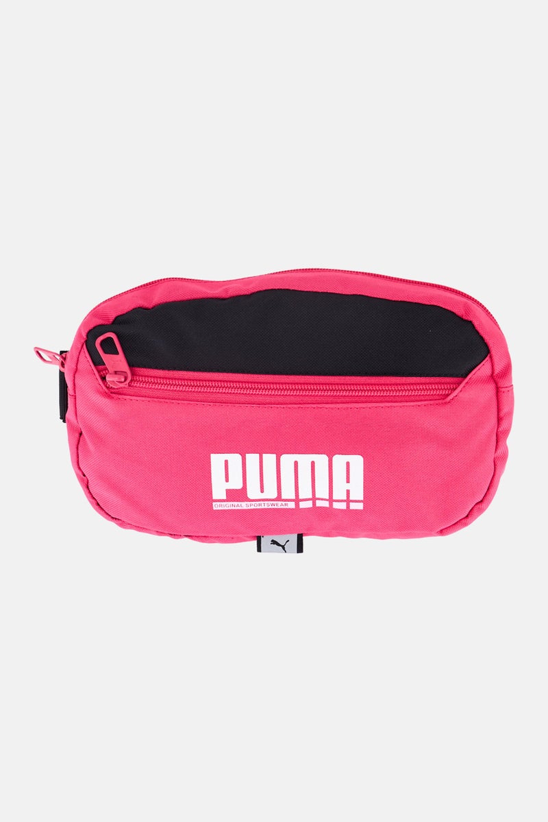 PUMA Men Brand Logo Fanny Pack, Pink  - Image 1