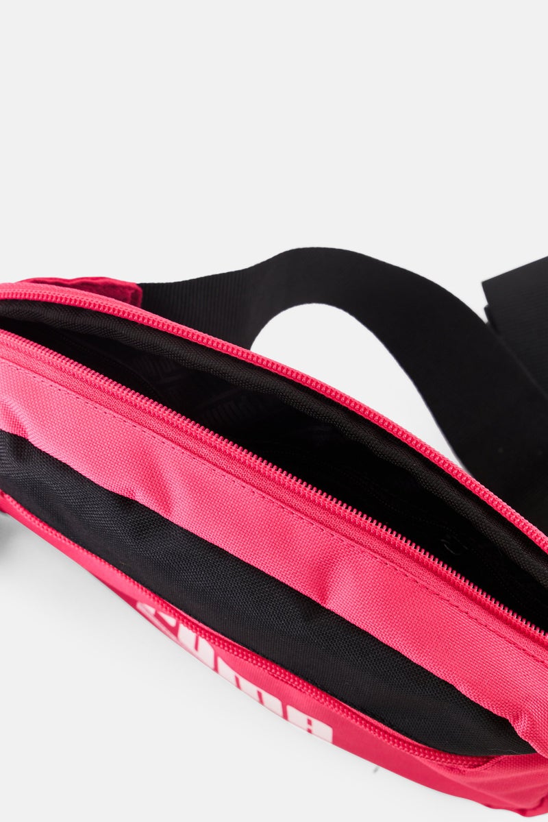 PUMA Men Brand Logo Fanny Pack, Pink  - Image 3