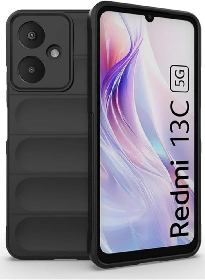 Liquid Silicone Case Compatible with Xiaomi Redmi 13C 5G with Camera Lens Protection - Image 1