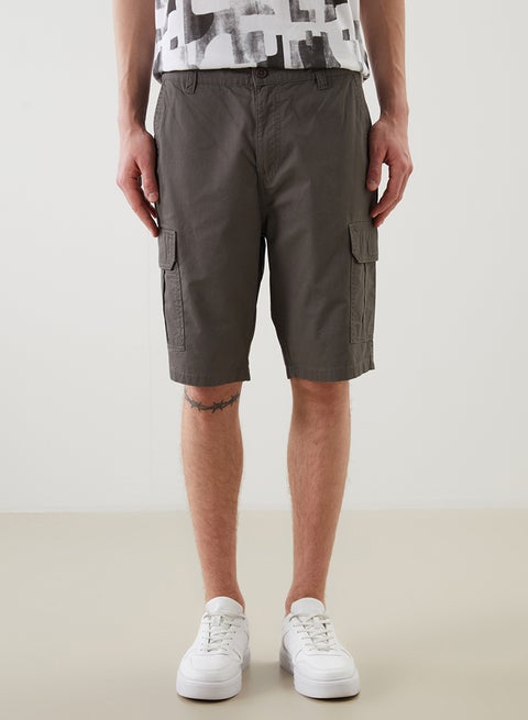 Regular Fit Men's Cargo Shorts
