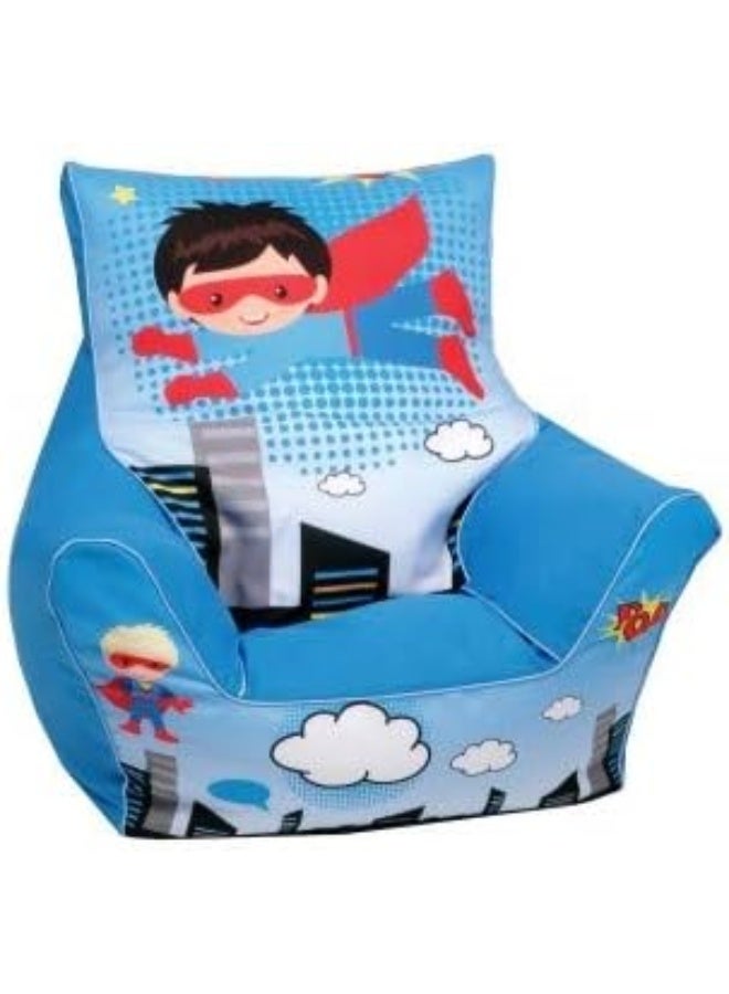 Delsit Bean Chair Super Hero for Kids