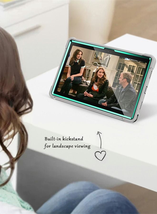 GROIC Samsung Galaxy Tab S8 Ultra Cover 14.6 Inch, Heavy Duty Shockproof with Stand, All-Inclusive Drop Resistant Tablet Case (SM-X900/X906) Green - Image 4