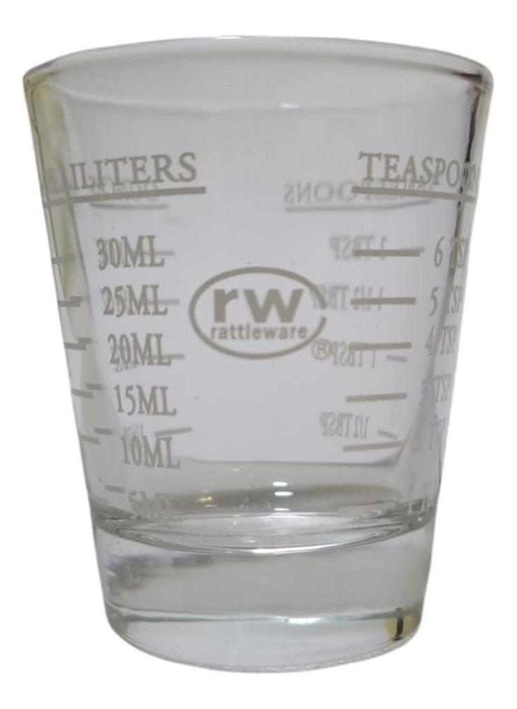Rattleware - Rattleware Premium 45 ml Graduated Shot Glass - Perfect for Bar Cart and Gatherings - Image 1