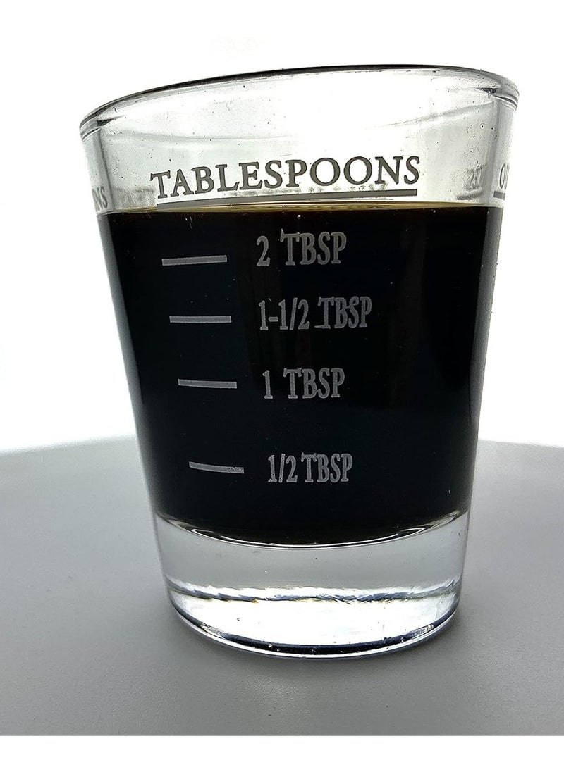Rattleware - Rattleware Premium 45 ml Graduated Shot Glass - Perfect for Bar Cart and Gatherings - Image 1