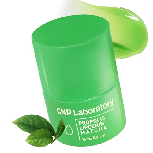 CNP Café Lip Butter - Propolis Lipcerin™ 07 Matcha, Hydrating Overnight Manuka Lip Balm & Mask, 12hr Long-Lasting Moisture, Korean Skin Care, 0.5 fl.oz. - Image 1