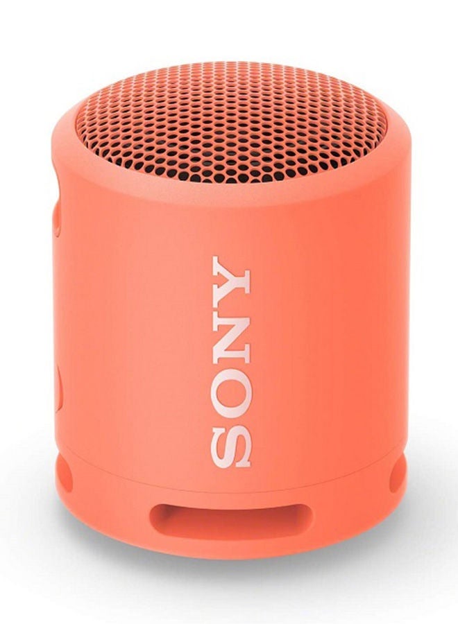 Sony SRS-XB13 Extra Bass Compact Portable Wireless Speaker Coral Red - Image 1