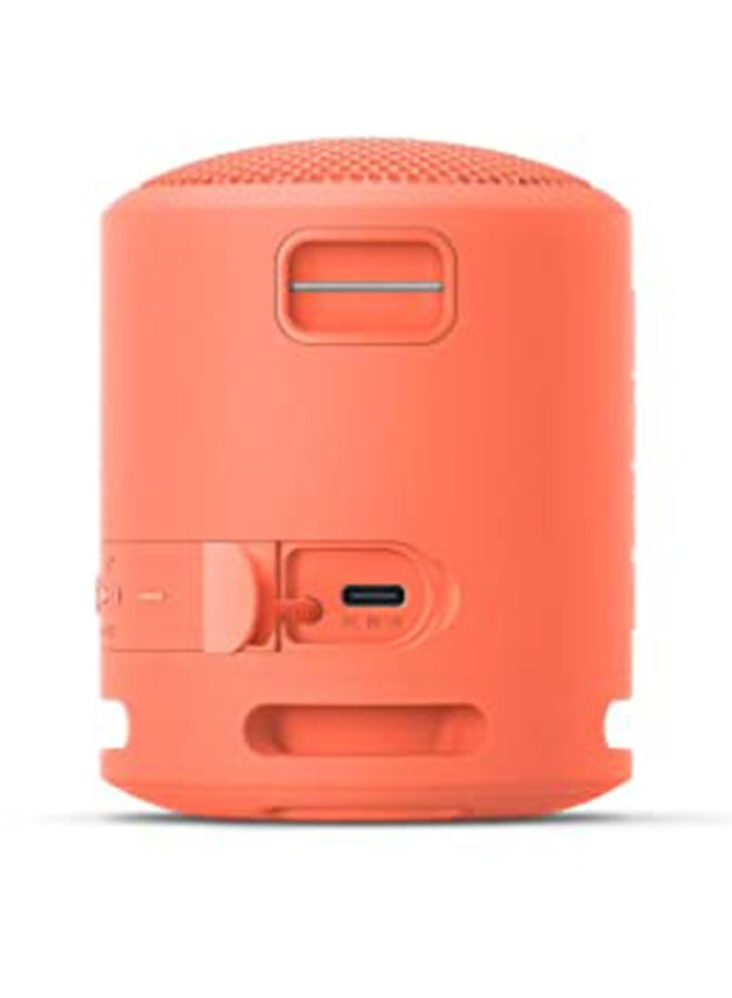 Sony SRS-XB13 Extra Bass Compact Portable Wireless Speaker Coral Red - Image 5