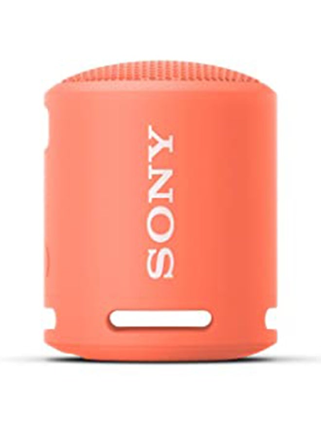 Sony SRS-XB13 Extra Bass Compact Portable Wireless Speaker Coral Red - Image 4