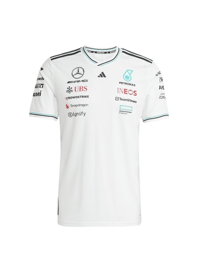 Adidas Adidas Mer Dr Jsyw Am White Motorsport Jerseys For Men Xs  - Image 1