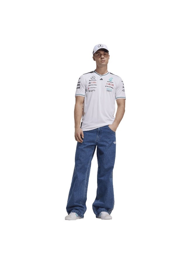 Adidas Adidas Mer Dr Jsyw Am White Motorsport Jerseys For Men Xs  - Image 5