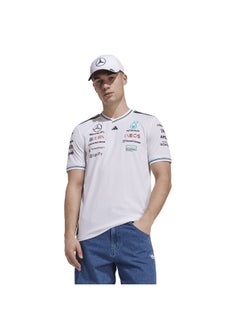 Adidas Adidas Mer Dr Jsyw Am White Motorsport Jerseys For Men Xs  - Image 2