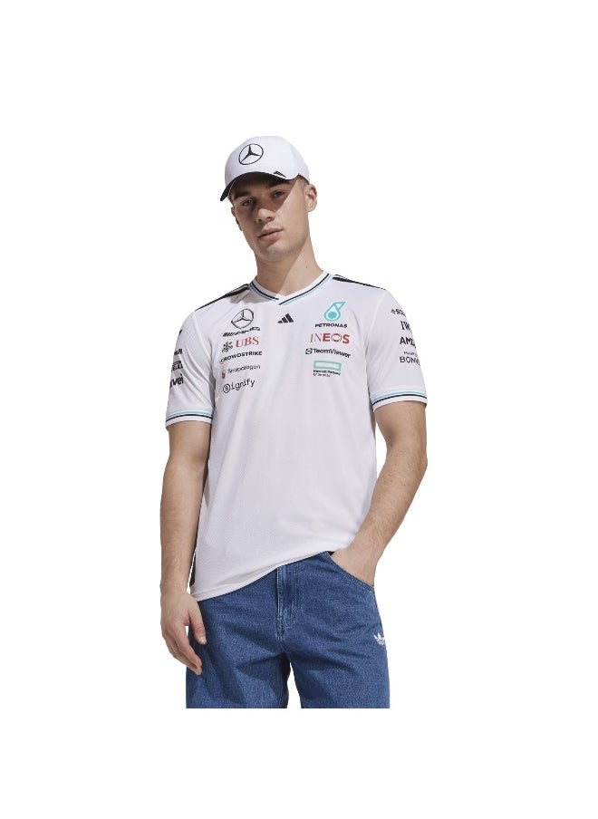 Adidas Adidas Mer Dr Jsyw Am White Motorsport Jerseys For Men Xs  - Image 2