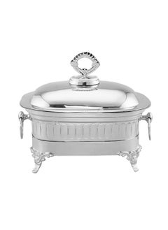 BLACKSTONE Stainless Steel Chafing Dish With Steel Lid  Buffet Warmer For Parties 8L  - Image 1