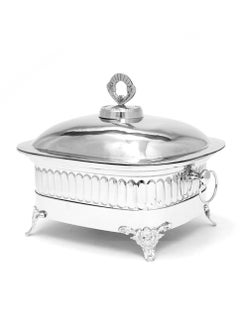 BLACKSTONE Stainless Steel Chafing Dish With Steel Lid  Buffet Warmer For Parties 8L  - Image 2