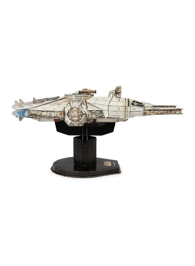 Star Wars Millennium Falcon 3D Model Kit 223 Pcs Star Wars Toys Desk Decor Building Toys Paper Model Kits - Image 2